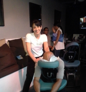 Event services.  Massage onsite for events in Atlanta, GA