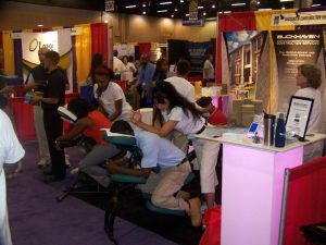 Trade show and convention massage in Atlanta, GA