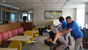 Chair Massage at offices and events, Atlanta, GA