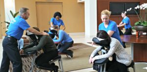 Chair massage is a corporate perk employees will love