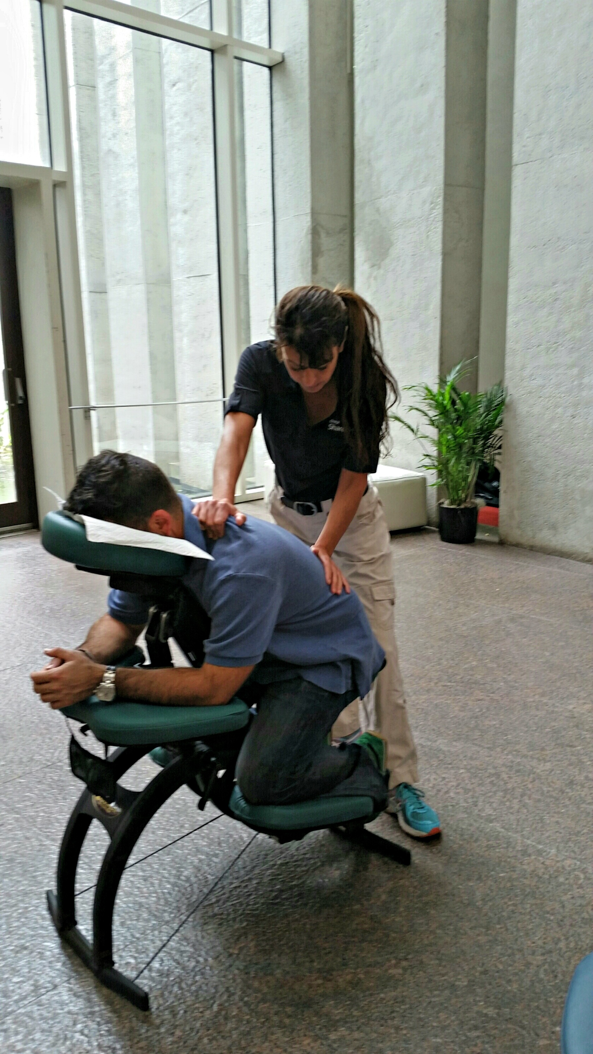 Corporate Chair Massage For Wellness Programs ~ Atlanta Chair Massage