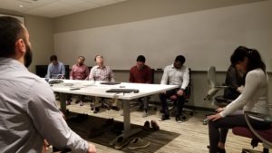 Chair Yoga at Office Atlanta