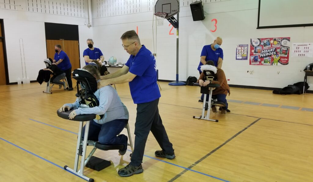 Chair Massage for Teacher Appreciation